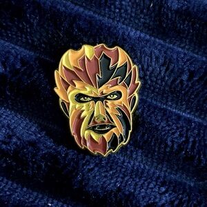 NEW Horror Movie Theme Wolfman Character Pin
